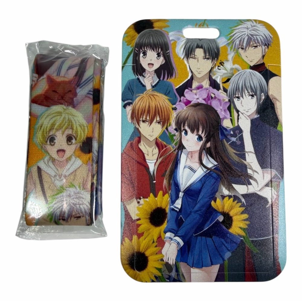 Fruits Basket Character Lanyard with ID Holder